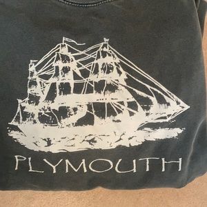 Confort Colors Emerald green crewneck